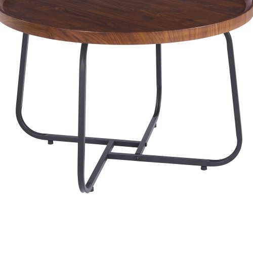 Lot de 2 Tables d'Appoint Thea Pieds Noirs | Ukukhome