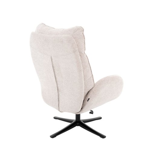 Fauteuil Eliot Sable avec Repose-Pieds | Ukukhome