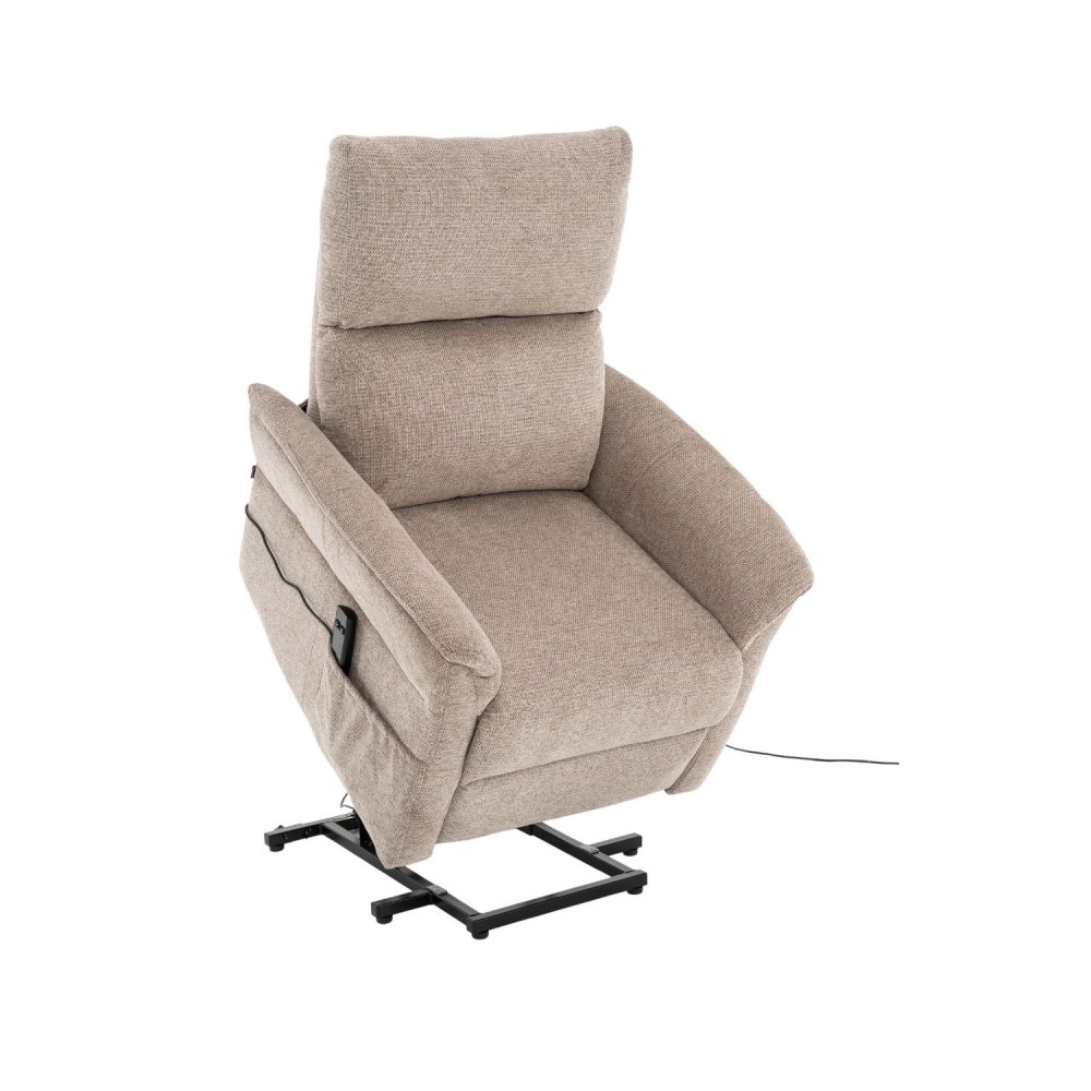Fauteuil Relax Électrique Suri Marron Inclinable | Ukukhome