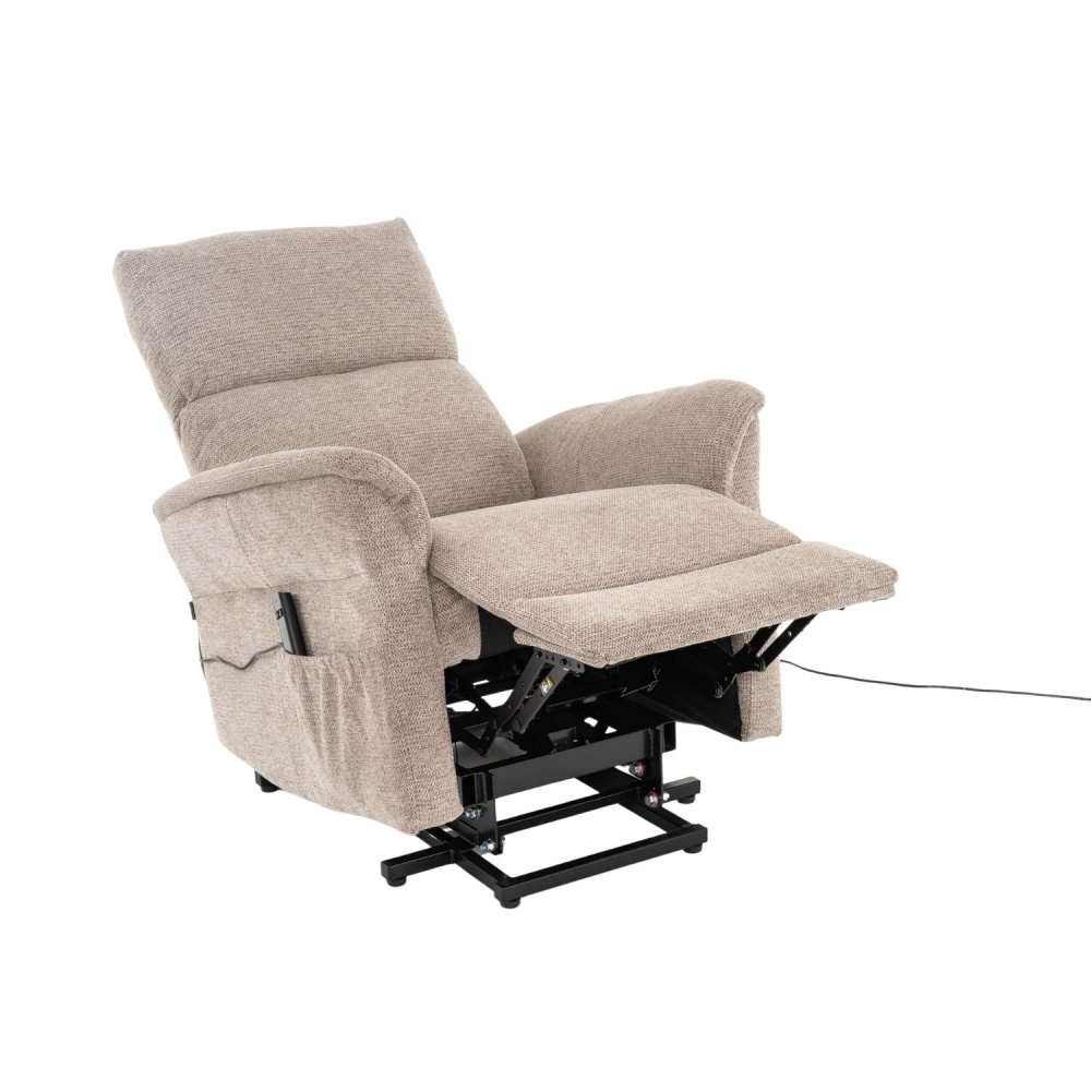 Fauteuil Relax Électrique Suri Marron Inclinable | Ukukhome