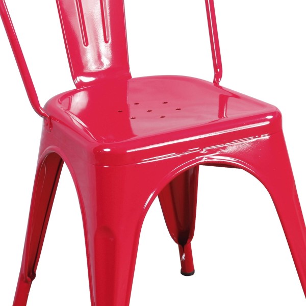 SEDIA LANK INDUSTRIALE ROSSA 2