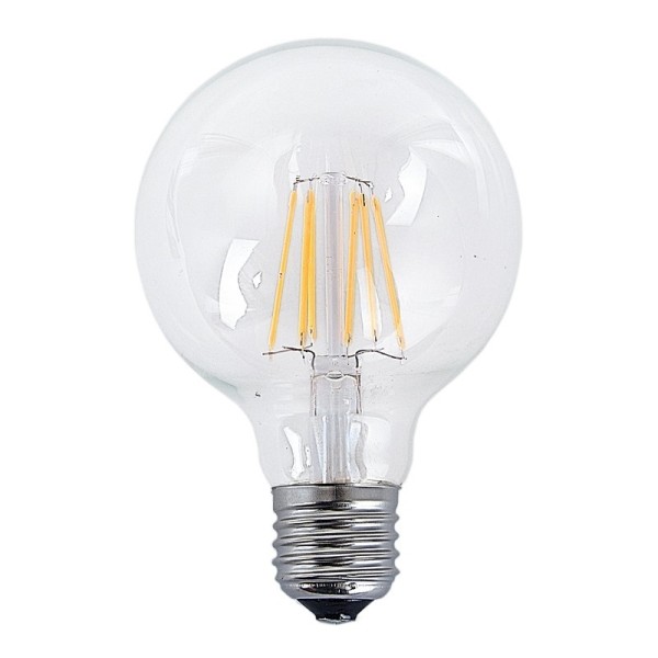 LAMPADINA DECORATIVA SFERICA A LED E27 6W 610 LM