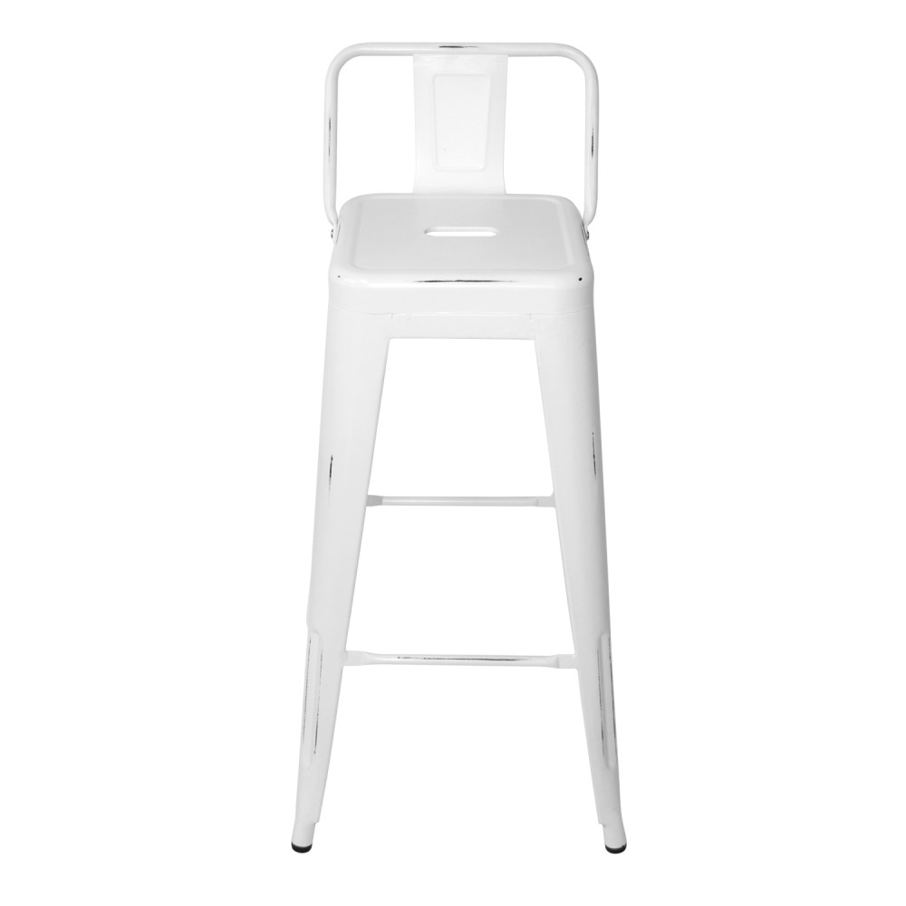 TABURETE LANK INDUSTRIAL CON RESPALDO