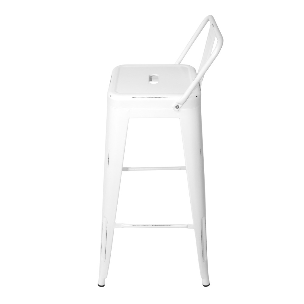 TABURETE LANK INDUSTRIAL CON RESPALDO