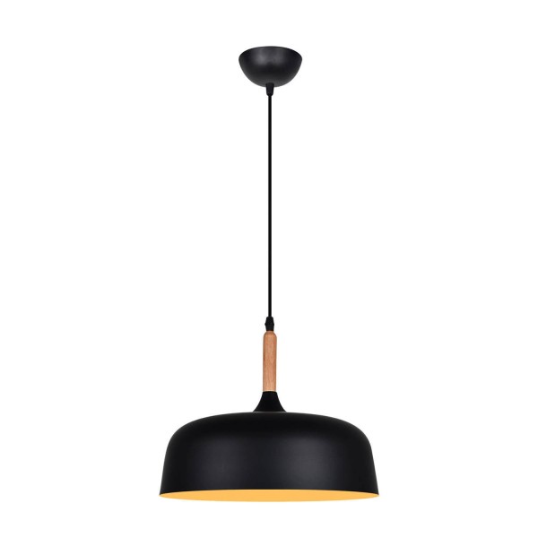 LAMPADA A SOSPENSIONE UNAX NERO 32 CM 2