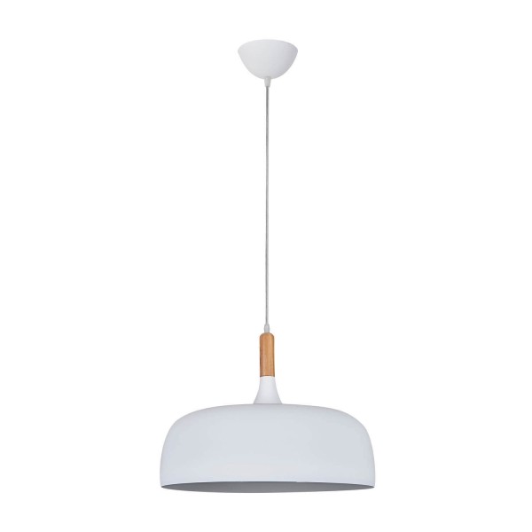 LAMPADA A SOSPENSIONE UNAX BIANCA 48 CM