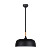 LAMPADA A SOSPENSIONE UNAX NERO 48 CM
