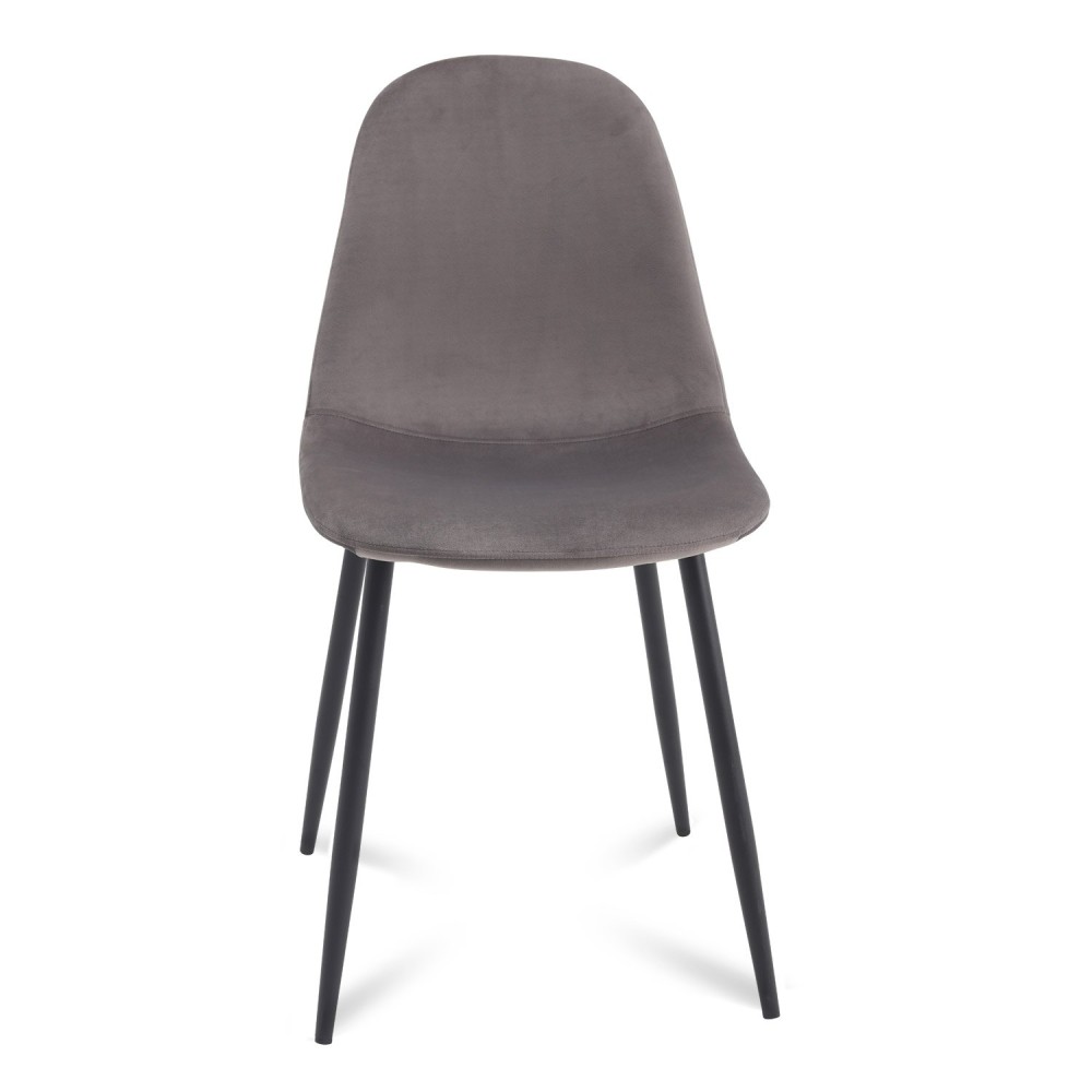 SILLA CORO VELVET BLACK