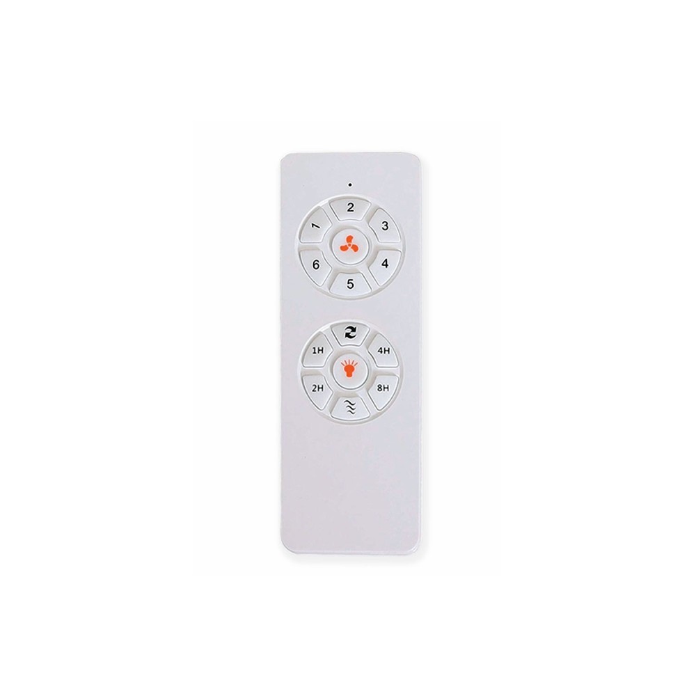 VENTILADOR LED JAN 18W 2 PALAS BLANCO REGULABLE MOTOR DC