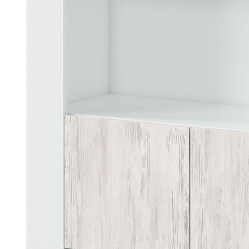 ESTANTERIA NEVA CON 2 PUERTAS - Librerie e vetrine 