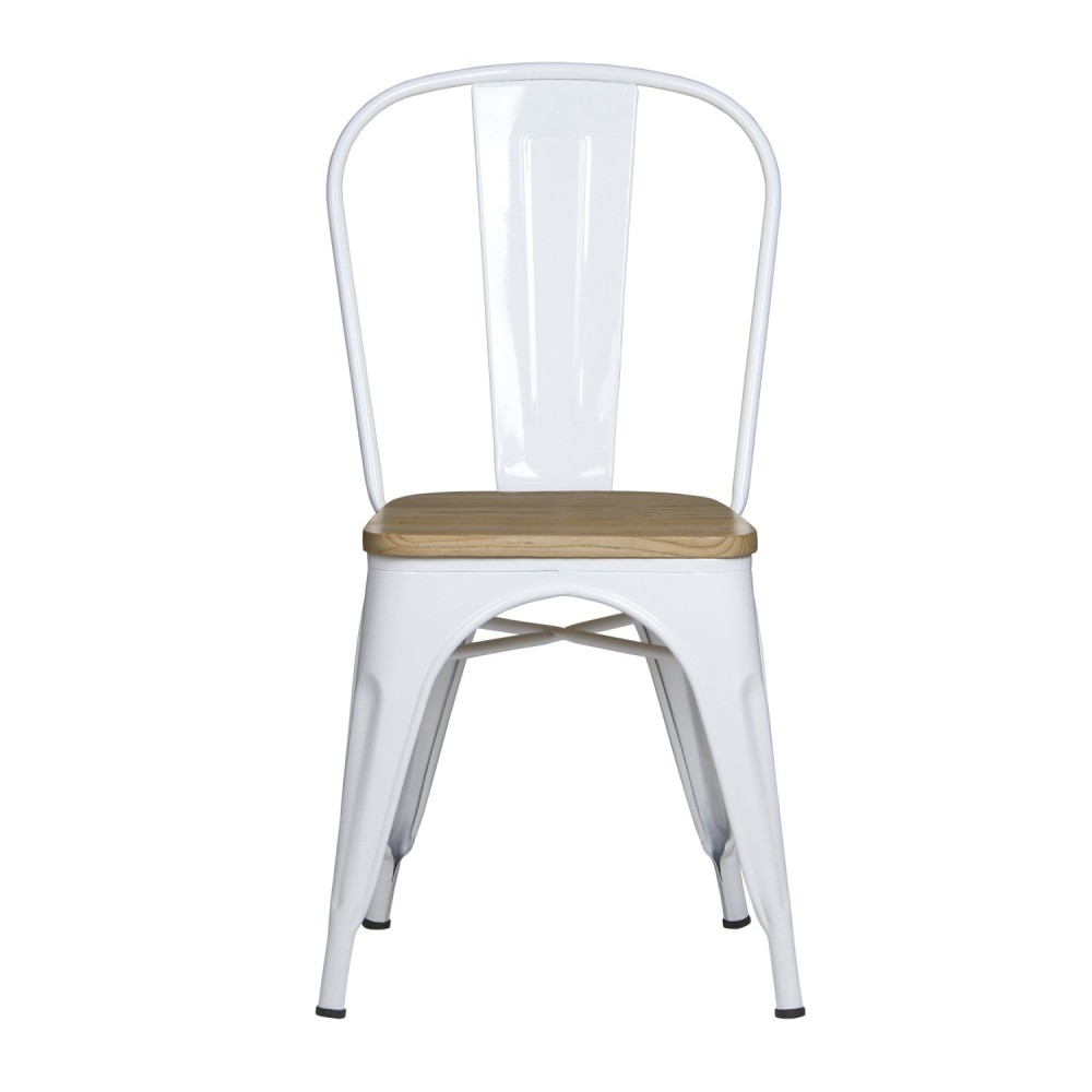SILLA LANK WOOD BLANCA - Sedia Tólix 