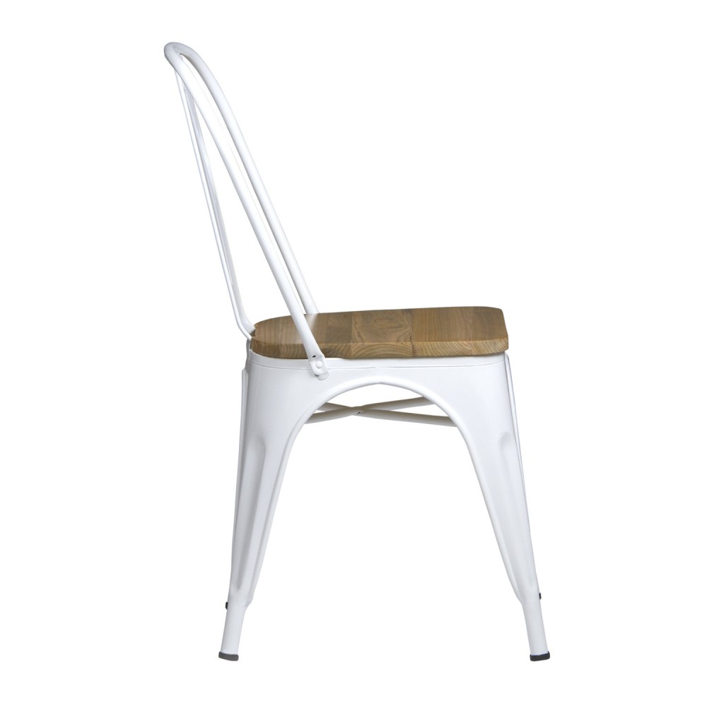 SILLA LANK WOOD BLANCA - Sedia Tólix 