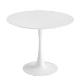 MESA REDONDA BLANCA IBIZA - Tavoli 
