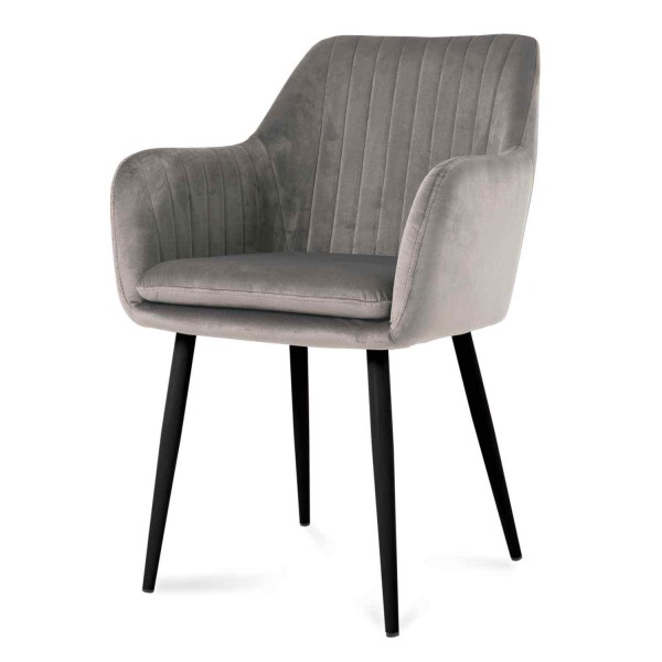 SILLÓN BERTA PATAS WENGUÉ - Poltrone 