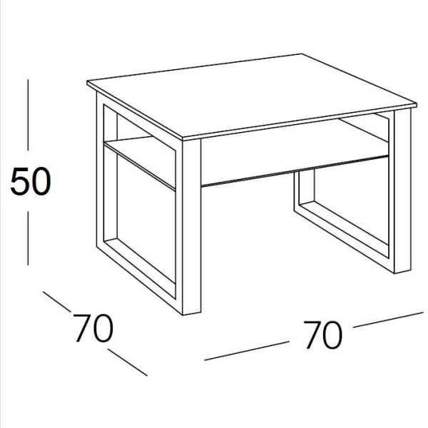 TAVOLINO MINI PLAIN 2