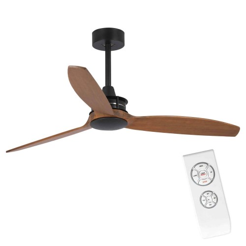 VENTILATORE CON 3 PALE IN LEGNO TRENTO