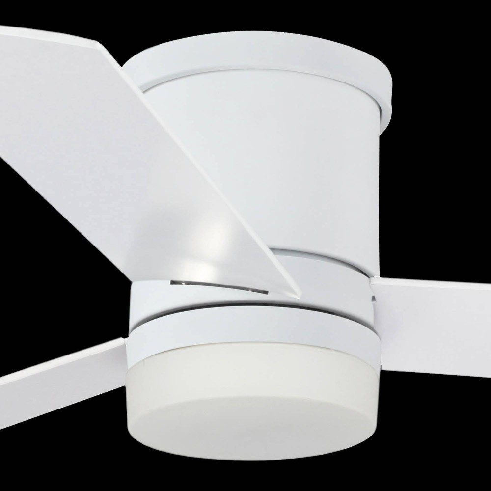 VENTILADOR 3 PALAS LED 18W INDRE BLANCO - Ventilatori da soffitto 