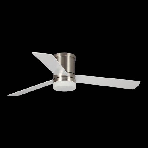 VENTILADOR 3 PALAS LED 18W INDRA NÍQUEL - Ventilatori da soffitto 