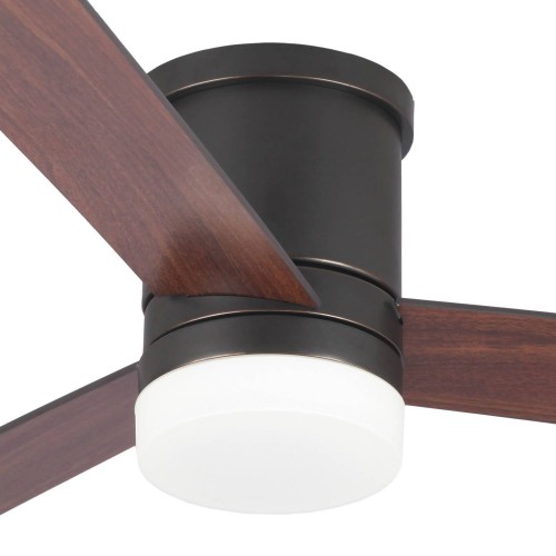 VENTILADOR 3 PALAS LED 18W INDRE NATURE - Ventilatori da soffitto 