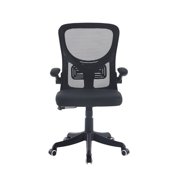 SEDIA DA SCRIVANIA CON ROTELLE STUDIO NERA - Sedie da scrivania e gaming  2