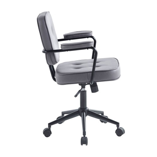 SEDIA DA SCRIVANIA FELICITY GRIGIO SCURO - Sedie da ufficio 