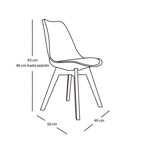 SEDIA NEW TOWER WOOD MUSGO EXTRA QUALITY - Sedia Tower 