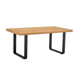 Tavolino Ross Nature Black - Vendita di Mobili Online