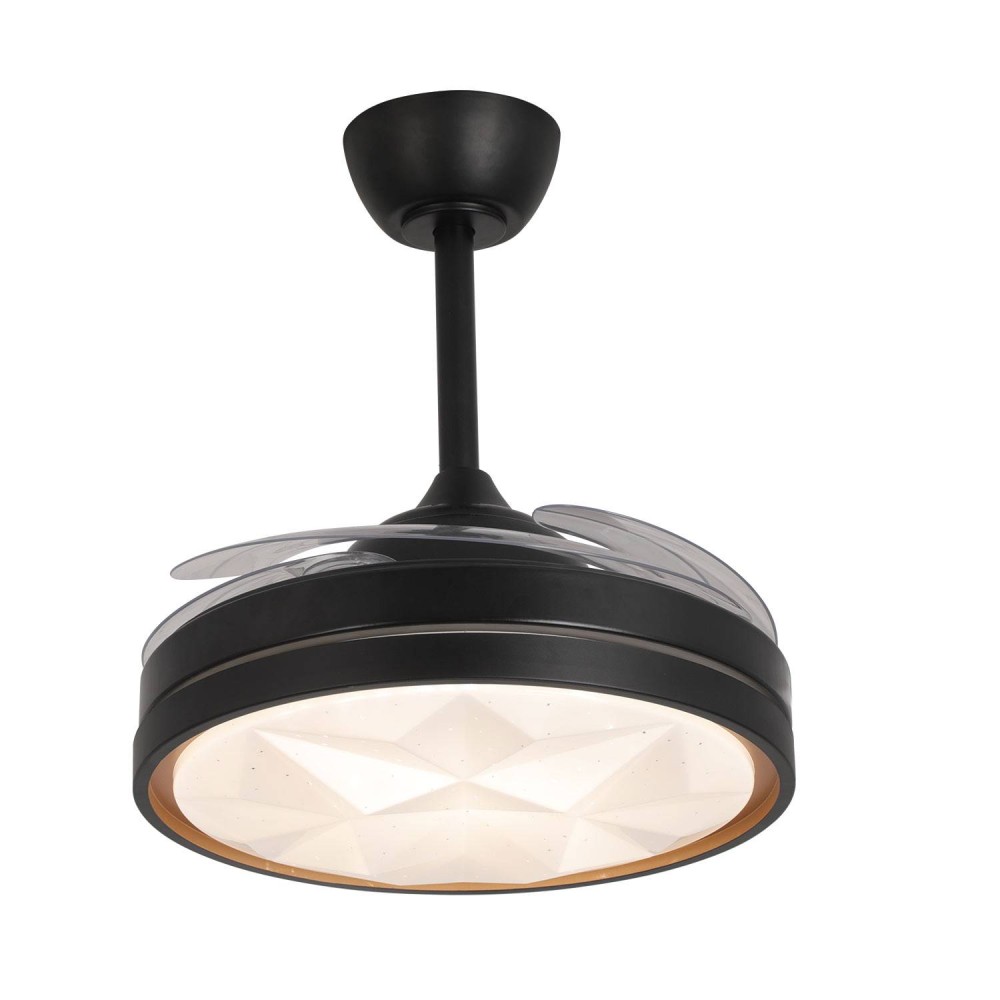 Ventilatore 4 pale pieghevoli LED 38W Harper Vendita di Mobili Online