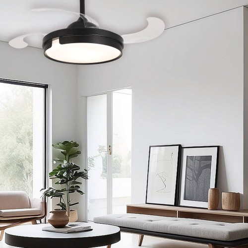 Ventilatore 4 pale pieghevoli LED 38W Robby - Vendita di Mobili Online