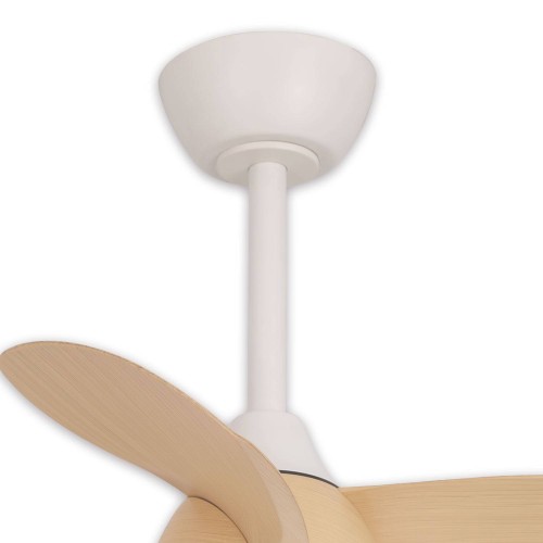 Ventilatore Cuki 3 pale legno LED 17W di Vendita di Mobili Online