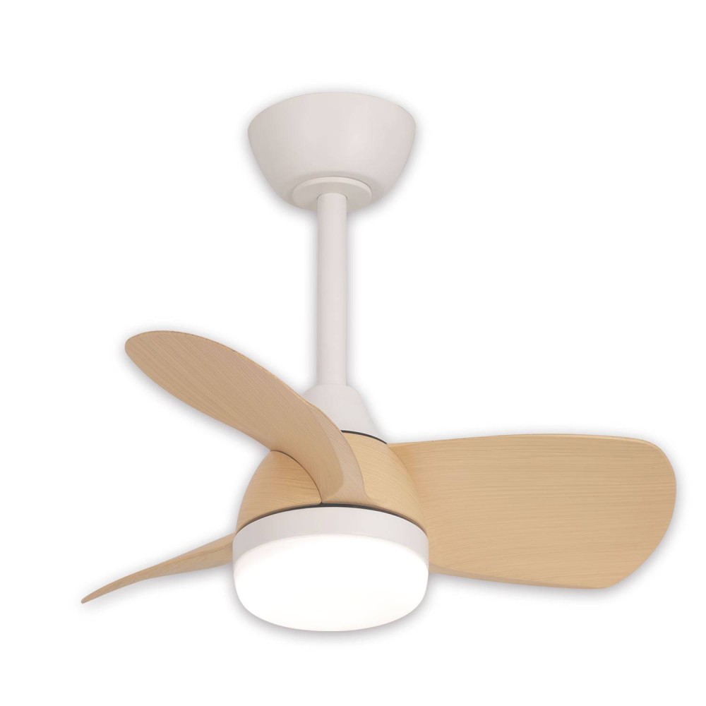 Ventilatore Cuki 3 pale legno LED 17W di Vendita di Mobili Online