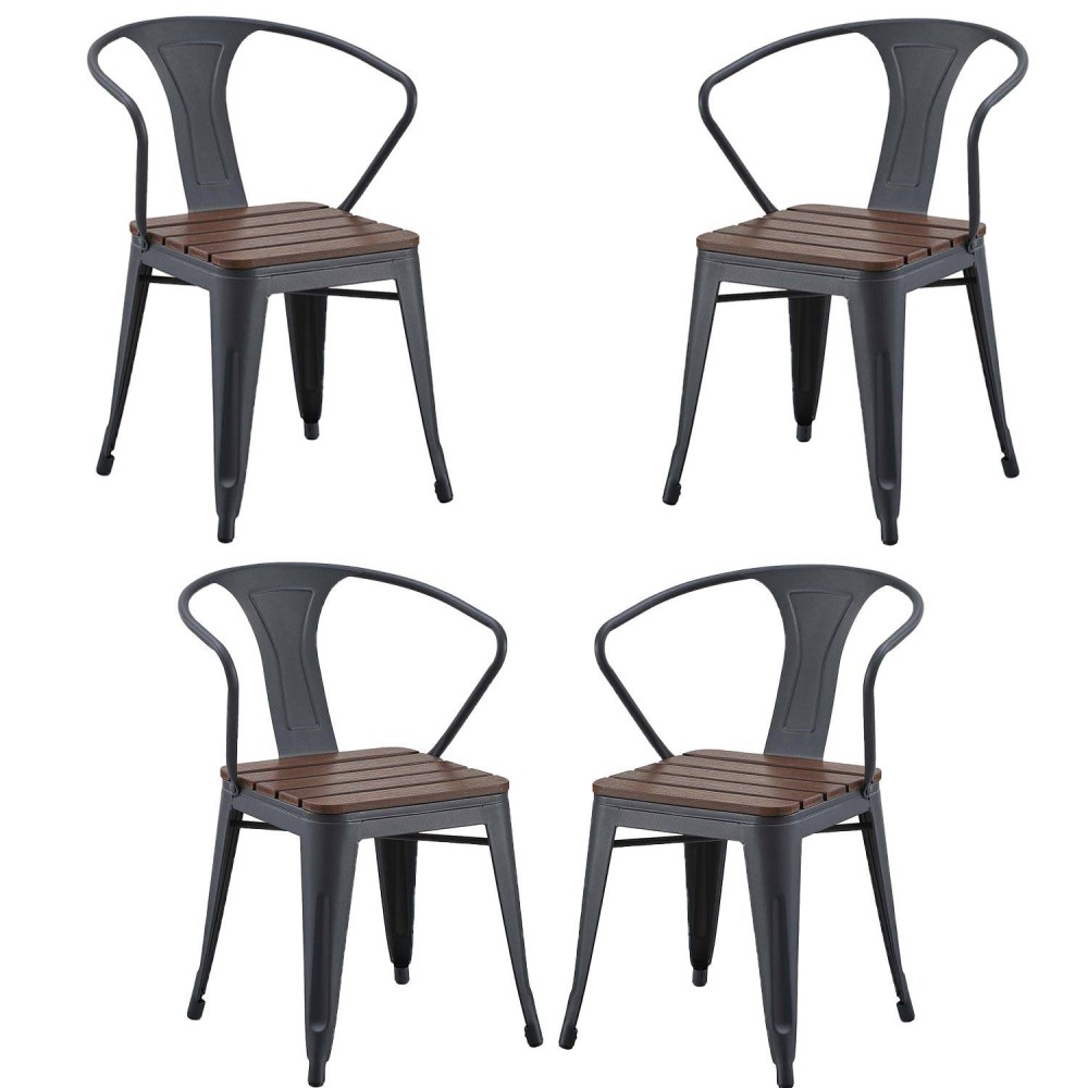 Pack 4 sedie Orleans industriale di Vendita di Mobili Online