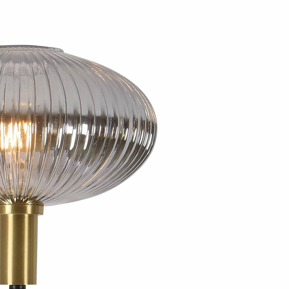 Lampada da terra Oval Fumé | Vendita online di mobili