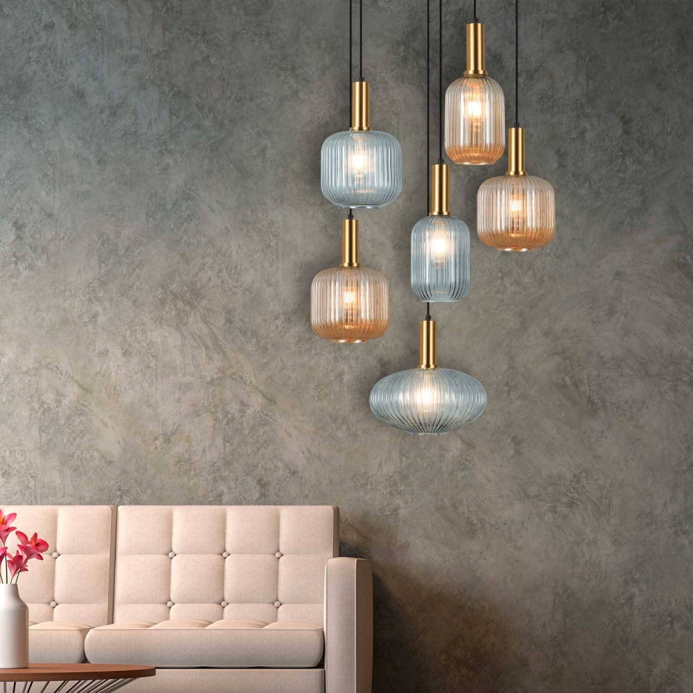 Lampada a 6 luci Glory Mix -Vendita di Mobili Online