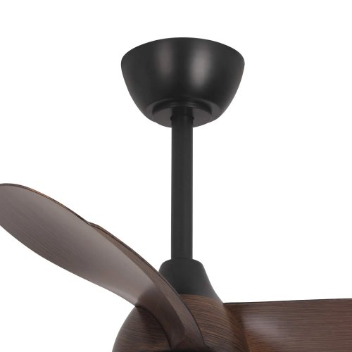 VENTILATORE 3 PALE LED 17W VENTURA NOGAL