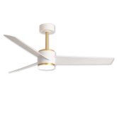 ventilatore led boreas 18 w 3 pale bianco | UKUKHOME