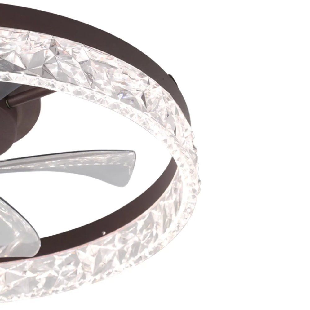 ventilatore led 30 w 50 cm thalio | UKUKHOME