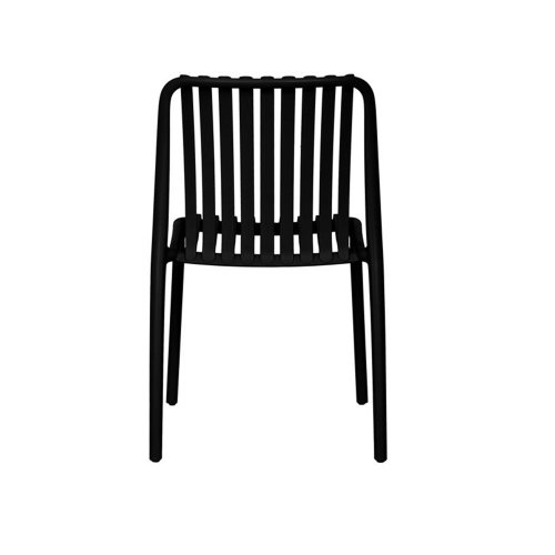 Sedia Moderna Nera per Esterni e Interni | Design e Comfort