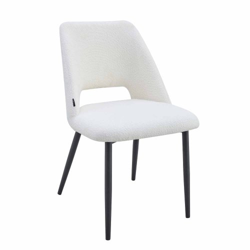 Sedia Bianca Nanna Black – Comfort moderno e stile | UKUKHOME.com