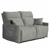 Divano Elettrico 3 Posti INDO grigio - Comfort e Design - UKUKHOME.com