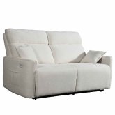 Divano Elettrico 3 Posti INDO sabbia - Comfort e Design - UKUKHOME.com
