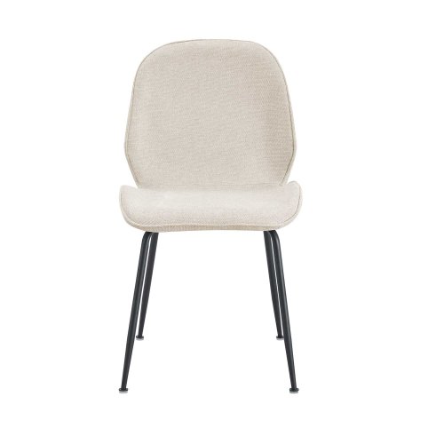 Sedia Reedus sabbia e nera, design moderno e comfort | UKUKHOME.com