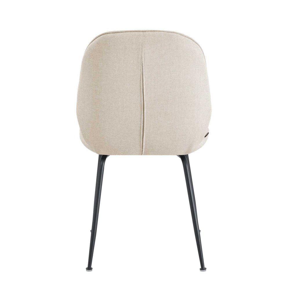 Sedia Reedus sabbia e nera, design moderno e comfort | UKUKHOME.com
