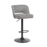 SGABELLO LETO GRIGIO SCURO