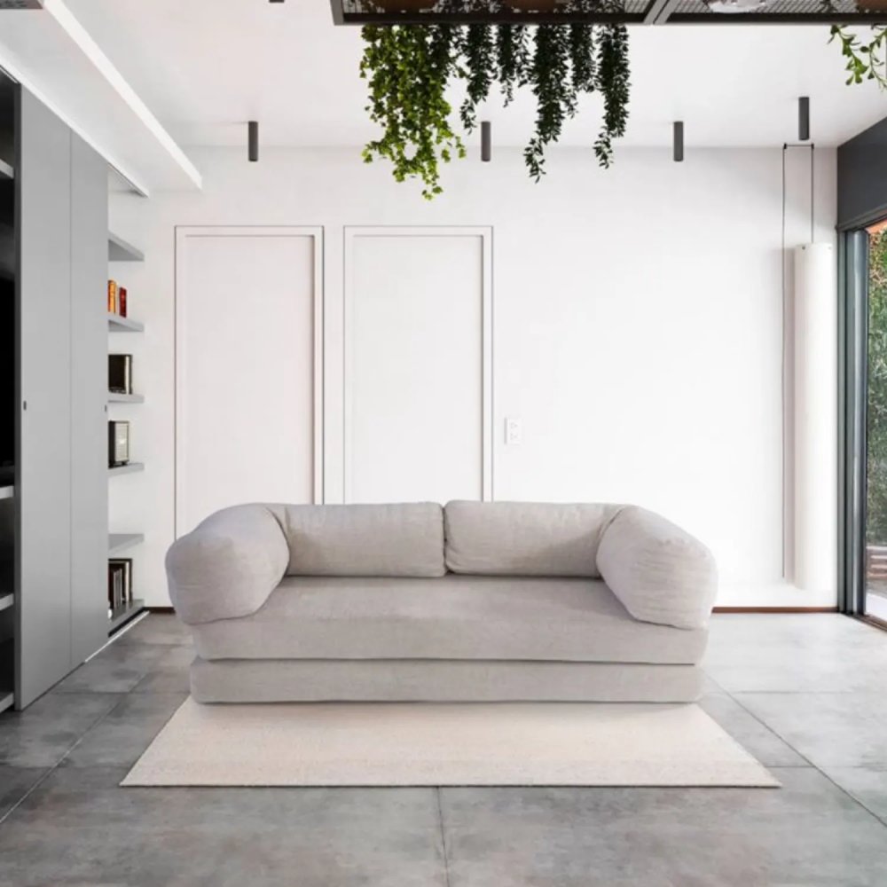 Divano Belair Sabbia Naturale | Divano ecologico elegante sfoderabile – UKUKHOME