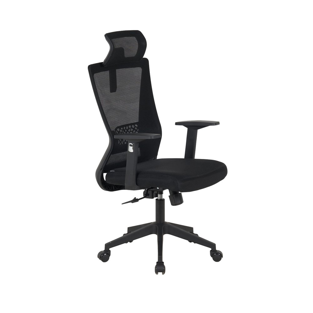 Sedia Da Ufficio Roman Nera - Sedia da ufficio ergonomica – UKUKHOME.COM