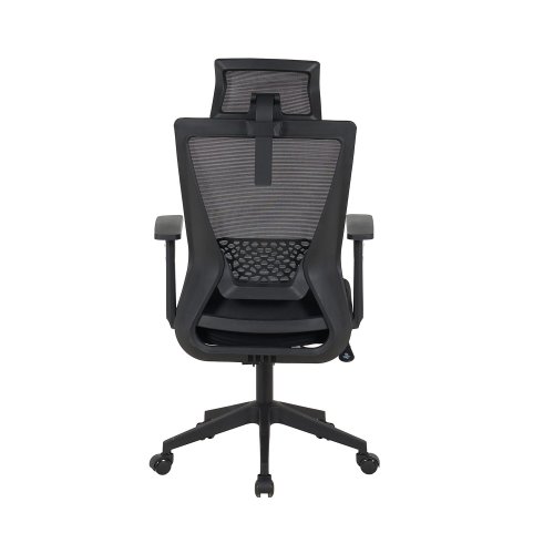 Sedia Da Ufficio Roman Nera - Sedia da ufficio ergonomica – UKUKHOME.COM