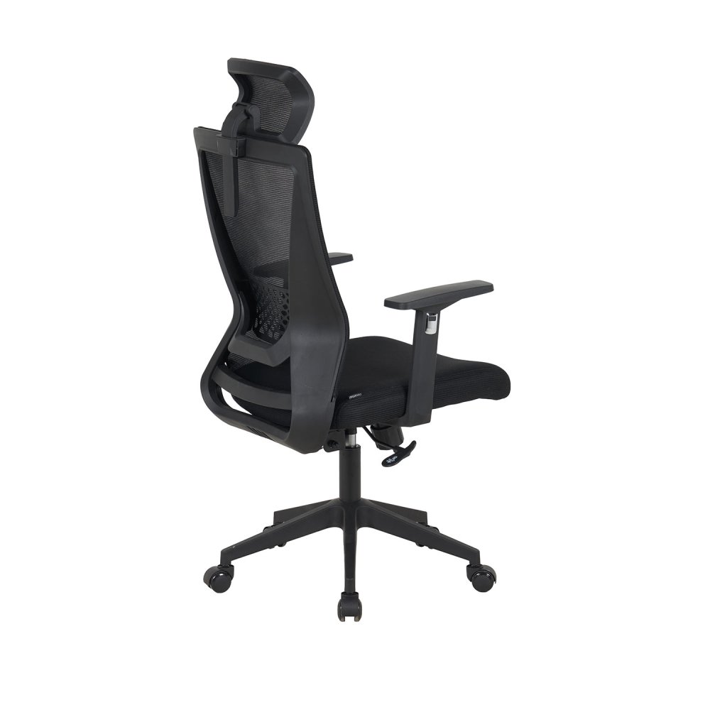 Sedia Da Ufficio Roman Nera - Sedia da ufficio ergonomica – UKUKHOME.COM