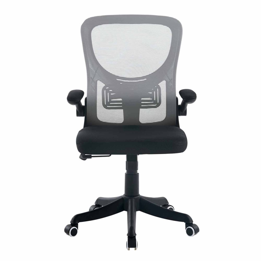 Sedia Da Ufficio Studio Grigio Y Nera - Sedia da ufficio ergonomica – UKUKHOME.COM