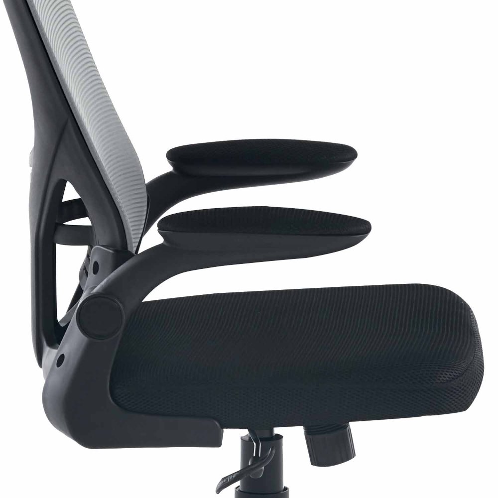 Sedia Da Ufficio Studio Grigio Y Nera - Sedia da ufficio ergonomica – UKUKHOME.COM